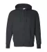 AFX4000Z Independent Trading Co. Full-Zip Hooded S Charcoal Heather front view
