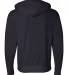 AFX4000Z Independent Trading Co. Full-Zip Hooded S Navy back view