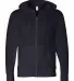 AFX4000Z Independent Trading Co. Full-Zip Hooded S Navy front view