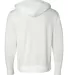 AFX4000Z Independent Trading Co. Full-Zip Hooded S White back view
