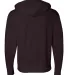 AFX4000Z Independent Trading Co. Full-Zip Hooded S Blackberry back view