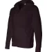 AFX4000Z Independent Trading Co. Full-Zip Hooded S Blackberry side view