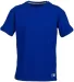 Russel Athletic 64STTB Youth Essential 60/40 Perfo in Royal front view