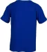 Russel Athletic 64STTB Youth Essential 60/40 Perfo in Royal back view