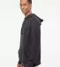 Independent Trading Co. - Hooded Pullover Sweatshi Charcoal Heather side view