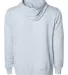 Independent Trading Co. - Hooded Pullover Sweatshi Grey Heather back view