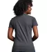 Russel Athletic 64STTX Women's Essential 60/40 Per BLACK HEATHER back view