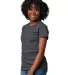 Russel Athletic 64STTX Women's Essential 60/40 Per BLACK HEATHER side view