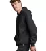 Russel Athletic 695HBM Dri Power® Hooded Pullover in Black side view