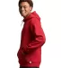 Russel Athletic 695HBM Dri Power® Hooded Pullover in Cardinal side view