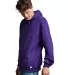 Russel Athletic 695HBM Dri Power® Hooded Pullover in Purple side view