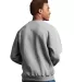 Russel Athletic 698HBM Dri Power® Crewneck Sweats in Oxford back view