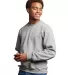 Russel Athletic 698HBM Dri Power® Crewneck Sweats in Oxford side view