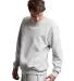 Russel Athletic 698HBM Dri Power® Crewneck Sweats in Ash front view