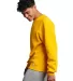 Russel Athletic 698HBM Dri Power® Crewneck Sweats in Gold side view