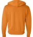 Independent Trading Co. - Unisex Full-Zip Hooded S Tangerine back view