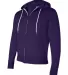 Independent Trading Co. - Unisex Full-Zip Hooded S Grape side view