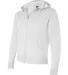 Independent Trading Co. - Unisex Full-Zip Hooded S White side view