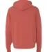 Independent Trading Co. - Unisex Full-Zip Hooded S Rust back view