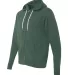 Independent Trading Co. - Unisex Full-Zip Hooded S Alpine Green side view