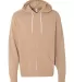 Independent Trading Co. - Unisex Full-Zip Hooded S Sandstone front view