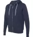 Independent Trading Co. - Unisex Full-Zip Hooded S Slate Blue side view