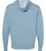 Independent Trading Co. - Unisex Full-Zip Hooded S Misty Blue back view