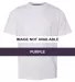 Russel Athletic 629X2B Youth Core Short Sleeve Per Purple front view
