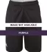 Russel Athletic TS7X2B Youth 7" Essential Pocketed Purple front view