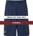 Russel Athletic TS7X2M 10" Essential Shorts with P Cardinal front view