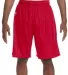 Russel Athletic 659AFM Dri-Power® Tricot Mesh Sho in True red front view