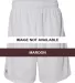 Russel Athletic 651AFM 9" Polyester Tricot Mesh Po Maroon front view