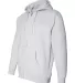 Independent Trading Co. - Full-Zip Hooded Sweatshi Grey Heather side view