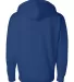 Independent Trading Co. - Full-Zip Hooded Sweatshi Royal back view