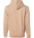 Independent Trading Co. - Full-Zip Hooded Sweatshi Sandstone back view