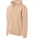 Independent Trading Co. - Full-Zip Hooded Sweatshi Sandstone side view
