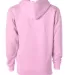 Independent Trading Co. - Full-Zip Hooded Sweatshi Light Pink back view