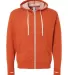 Independent Trading Co.PRM90HTZ Unisex French Terr Burnt Orange Heather front view
