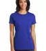 District Clothing DT6002 District    Women's Very  Deep Royal front view