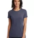 District Clothing DT6002 District    Women's Very  Hthrd Navy front view