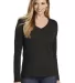 District Clothing DT6201 District    Women's Very  Black front view