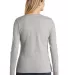 District Clothing DT6201 District    Women's Very  Lt Hthr Grey back view