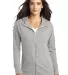 District Clothing DT665 District    Women's Medal  Light Grey front view