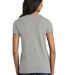 District Clothing DT664 District    Women's Medal  Light Grey back view