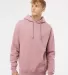IND4000 Independent Trading Co. Heavyweight hoodie in Dusty pink front view
