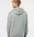 IND4000 Independent Trading Co. Heavyweight hoodie in Dusty sage back view