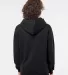 IND4000 Independent Trading Co. Heavyweight hoodie in Black back view