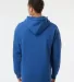 IND4000 Independent Trading Co. Heavyweight hoodie in Royal back view