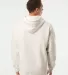 IND4000 Independent Trading Co. Heavyweight hoodie in Bone back view