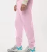 Independent Trading Co. IND20PNT Midweight Fleece  Light Pink side view
